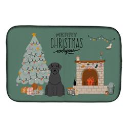 14 x 21 in. Giant Schnauzer Christmas Everyone Dish Drying Mats