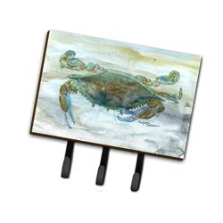 SC2002TH68 6 x 2 x 9 in. Crab a Leg Up Watercolor Leash or Key Holder