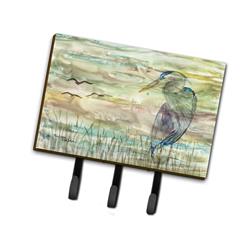 SC2019TH68 6 x 2 x 9 in. Blue Heron Sunset Leash or Key Holder