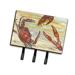 SC2023TH68 6 x 2 x 9 in. Crab, Shrimp, Oyster Yellow Sky Leash or Key Holder