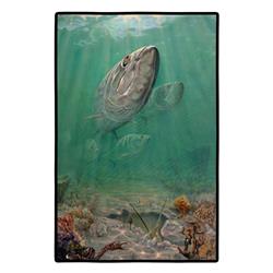 JMA2009JMAT 24 x 36 in. Silver Patrol Tarpon Indoor or Outdoor Mat