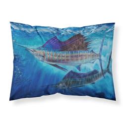 30 x 0.15 x 20.5 in. Wide Open Sailfish Fabric Standard Pillowcase