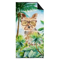 30 x 60 in. Yorkie Premium Beach Towel