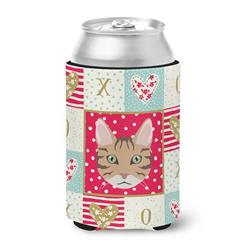 California Spangled Cat Love Can or Bottle Hugger