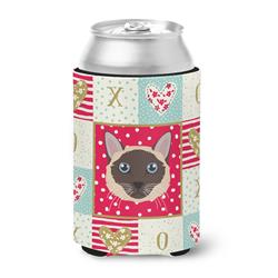 12 oz Siamese Traditional Cat Love Can or Bottle Hugger