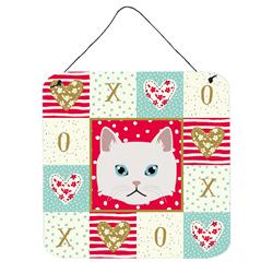 6 x 6 in. Napoleon Cat Love Wall or Door Hanging Prints