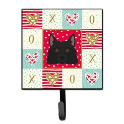 4.25 x 1 x 7 in. Schipperke Love Leash or Key Holder
