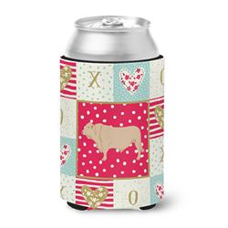 Charolais Cow Love Can or Bottle Hugger
