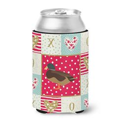 Silver Bantam Duck Love Can or Bottle Hugger