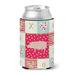 English Large White Pig Love Can or Bottle Hugger