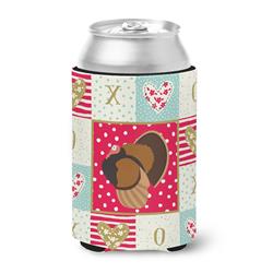 Bronze Turkey Love Can or Bottle Hugger
