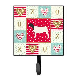 4.25 x 1 x 7 in. Dorper Sheep Love Leash or Key Holder