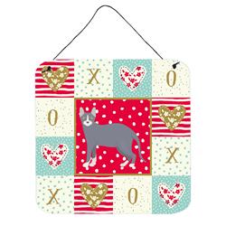 6 x 6 in. Don Sphynx No.2 Cat Love Wall or Door Hanging Prints