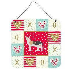 6 x 6 in. Malayan No.1 Cat Love Wall or Door Hanging Prints