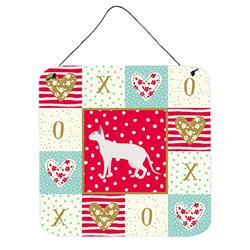 6 x 6 in. Peterbald No.2 Cat Love Wall or Door Hanging Prints
