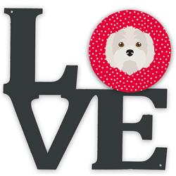 11.5 x 11.75 in. Kyi-Leo Love Metal Artwork Wall Decor