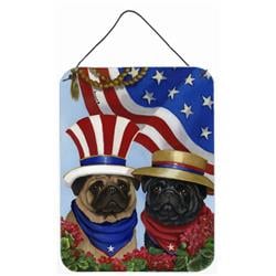 12 x 16 in. Pug USA Wall or Door Hanging Prints