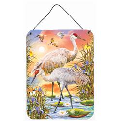 12 x 16 in. Sandhill Cranes Wall or Door Hanging Prints