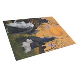 Westie Wicked Witch Glass Cutting Board - Large