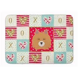 19 x 27 in. Elo Dog Love Machine Washable Memory Foam Mat