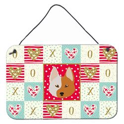 8 x 12 in. Nordic Spitz Love Wall or Door Hanging Prints