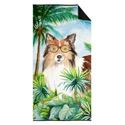 30 x 60 in. Sheltie Premium Beach Towel