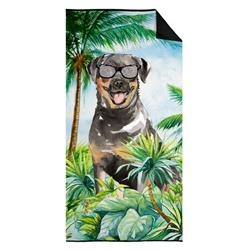 30 x 60 in. Rottweiler Premium Beach Towel