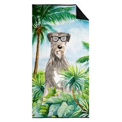 30 x 60 in. Irish Wolfhound Premium Beach Towel