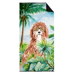 CK3017TWL3060 30 x 60 in. Cavapoo Premium Beach Towel