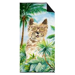 30 x 60 in. Cairn Terrier Premium Beach Towel