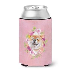 Chow Chow No.2 Pink Flowers Can or Bottle Hugger