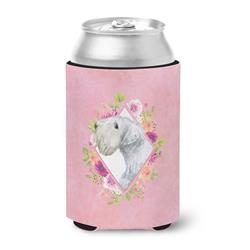 Sealyham Terrier Pink Flowers Can or Bottle Hugger
