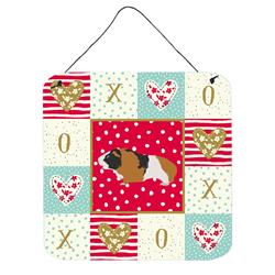 6 x 6 in. Rex Guinea Pig Love Wall or Door Hanging Prints