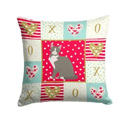 Picture of Carolines Treasures CK5743PW1414 14 x 3 x 14 in. Brazilian Shorthair Cat Love Fabric Decorative Pillow