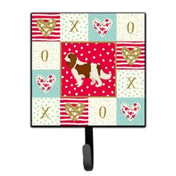 4.25 x 1 x 7 in. Cavalier Spaniel Love Leash or Key Holder