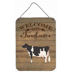 12 x 16 in. Holstein Cow Welcome Wall or Door Hanging Prints