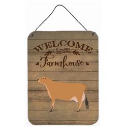 12 x 16 in. Jersey Cow Welcome Wall or Door Hanging Prints