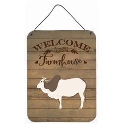12 x 16 in. Malvi Cow Welcome Wall or Door Hanging Prints