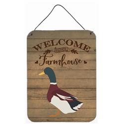 12 x 16 in. Rouen Duck Welcome Wall or Door Hanging Prints