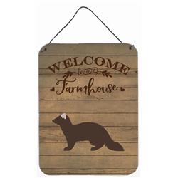 12 x 16 in. Sable Marten Welcome Wall or Door Hanging Prints