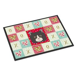 CK5150JMAT 24 x 36 in. Poodle Cat Love Indoor or Outdoor Mat