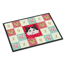 CK5152JMAT 24 x 36 in. Ragamuffin Cat Love Indoor or Outdoor Mat