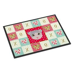 CK5177JMAT 24 x 36 in. Ukrainian Levkoy Cat Love Indoor or Outdoor Mat