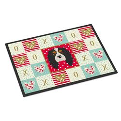 CK5189JMAT 24 x 36 in. Cavalier King Charles Spaniel Love Indoor or Outdoor Mat