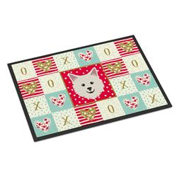 CK5208JMAT 24 x 36 in. Italian Spitz Love Indoor or Outdoor Mat