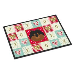 CK5228JMAT 24 x 36 in. Pomeranian Love Indoor or Outdoor Mat