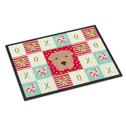 CK5237JMAT 24 x 36 in. Shar Pei Love Indoor or Outdoor Mat