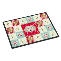 CK5238JMAT 24 x 36 in. Small Greek Domestic Dog Love Indoor or Outdoor Mat