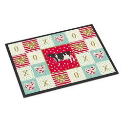CK5249JMAT 24 x 36 in. Holstein Cow Love Indoor or Outdoor Mat