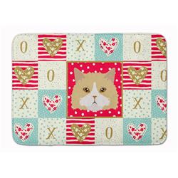 19 x 27 in. Oregon Rex Cat Love Machine Washable Memory Foam Mat